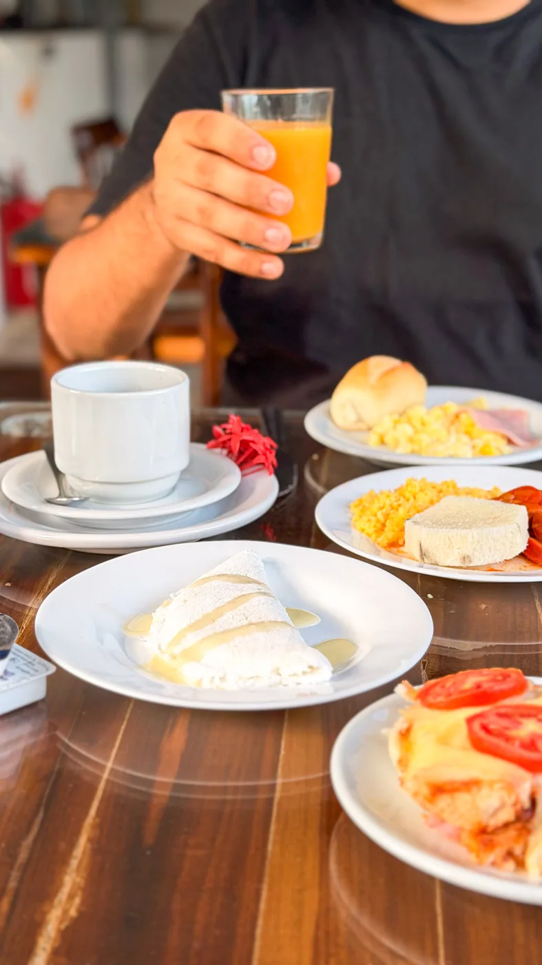 Mesa de café da manhã